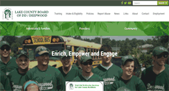 Desktop Screenshot of lakebdd.org